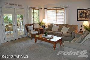 Large Family Room with French Doors
