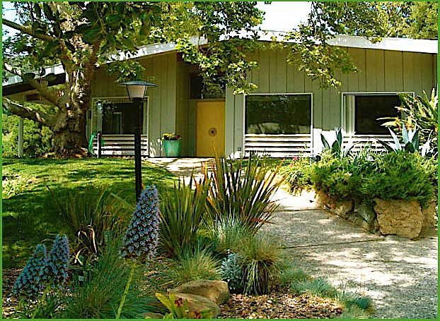 Pathway to front door