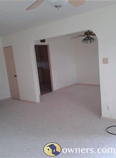 Living room into dining room