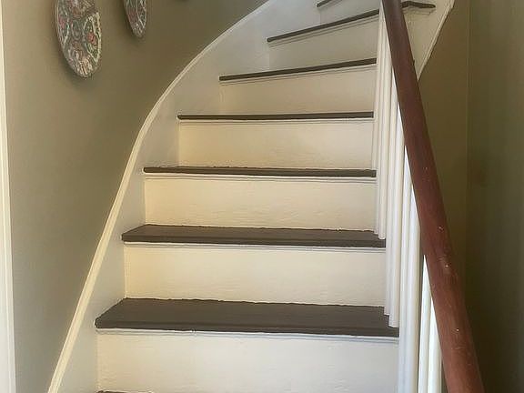 restored stairs interior 