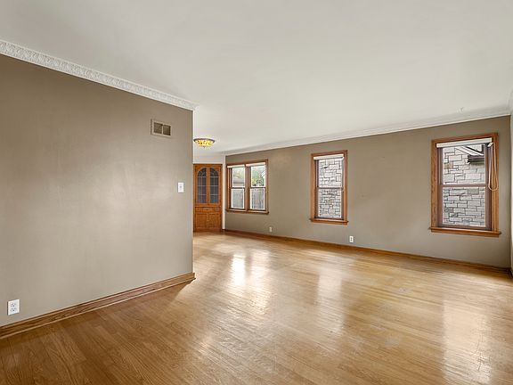 view of living room from entry area