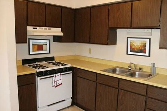 Kitchen with Gas Stove