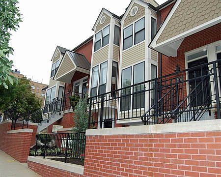 Front of the Townhome
