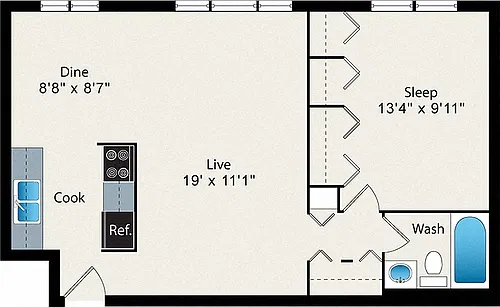 Floor plan A1