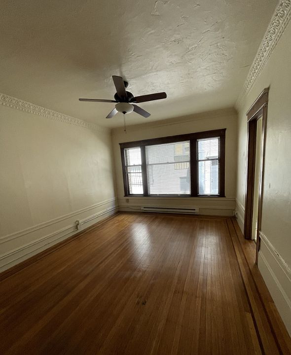 Main studio room-bright light, with limited sunshine during the morning