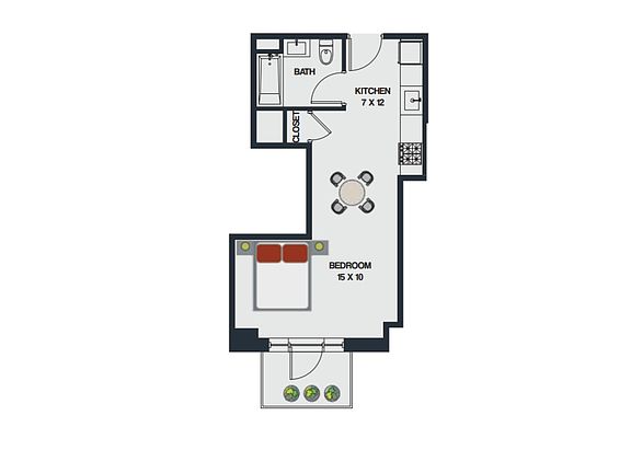 2nd image of 69 Adams St #21J