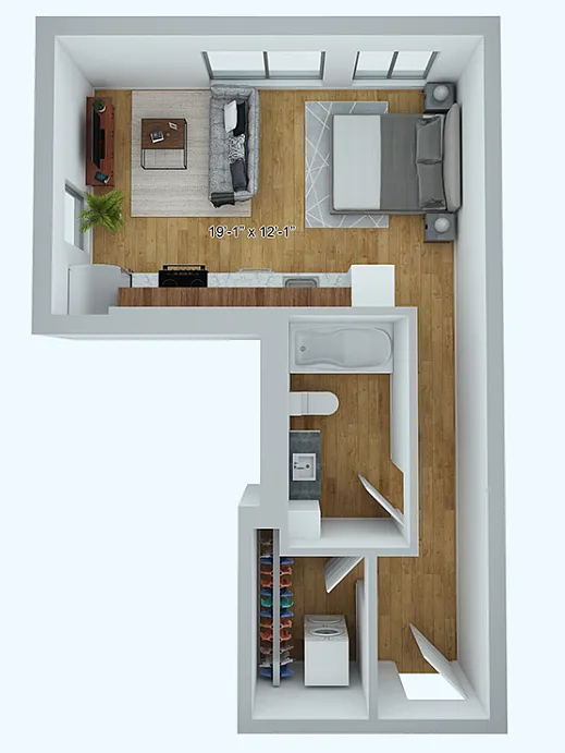 Floor plan Resolute