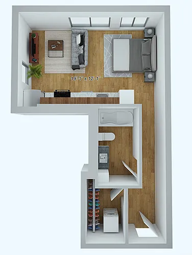 Floor plan Resolute