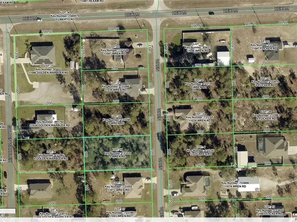 11023 WREN ROAD LOT 19, BROOKSVILLE, FL 34613