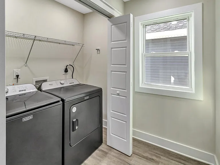 Washer and Dryer provided