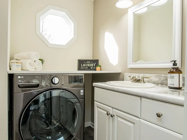 First Floor Laundry- Washer/Dryer Combo Unit