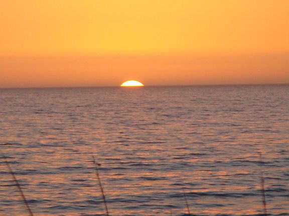 Beach Front at Sunset