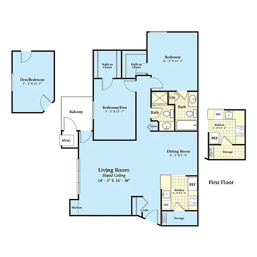 Floor plan The Redwood