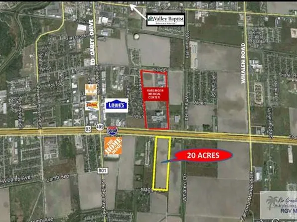 20 Ac Expressway 77/83, Harlingen, TX 78550