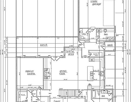 Second floor plan
