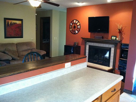 Kitchen looking into LR