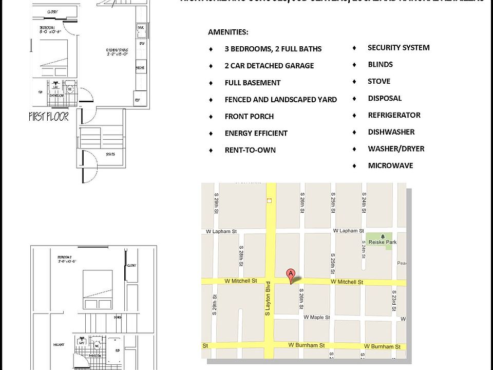Amenities & layout