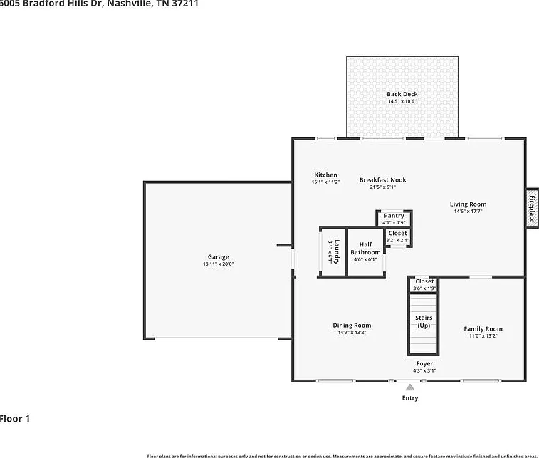 4 bed, 2.5 bath, 2046 sqft, $2,605 — Photo 3