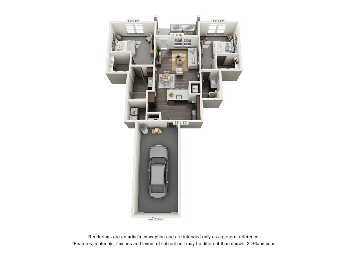 Floor plan 2A