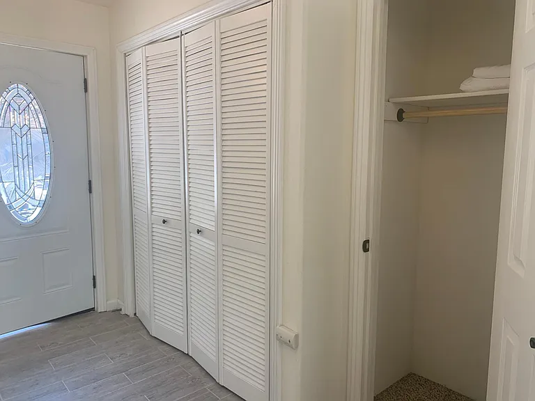 Closet and washer/dryer nook