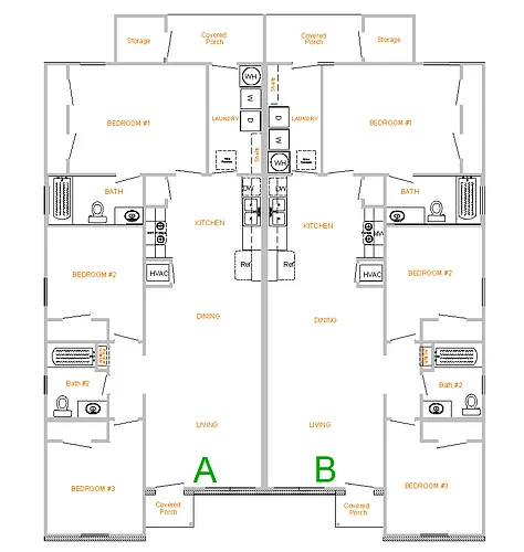 Floor plan 800 (B) Ferrara Circle