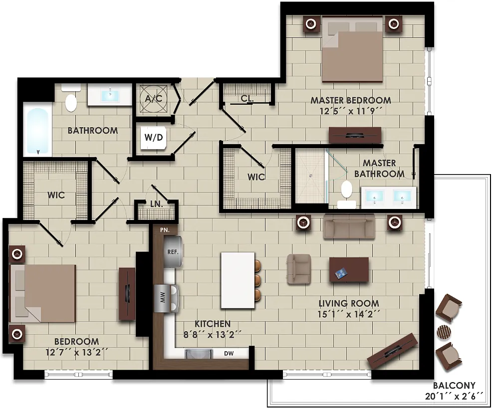 Floor plan B9