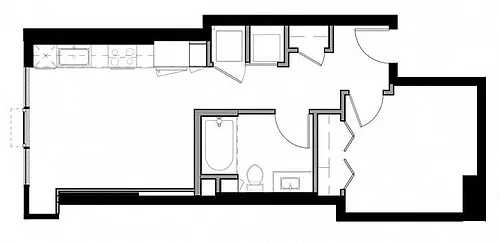 Floor plan Jr 1B