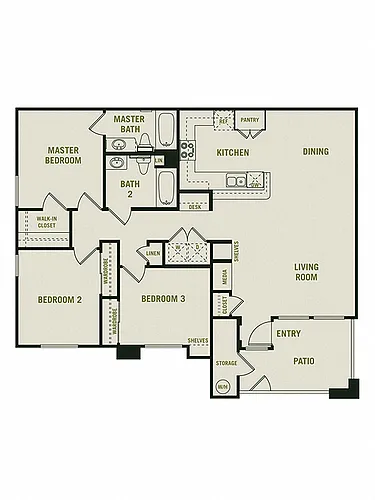 Floor plan The Remington