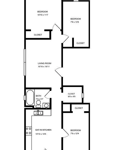 909 Leavitt three bedroom
