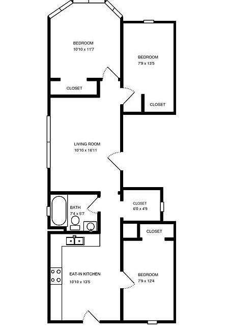 909 Leavitt three bedroom