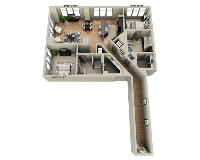 Floor plan Floorplan U
