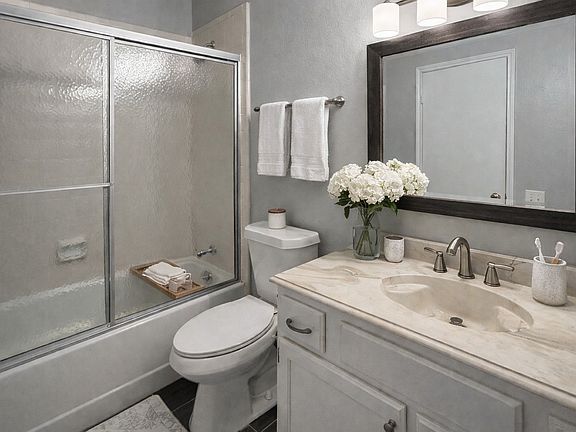 Virtually staged to show potential.