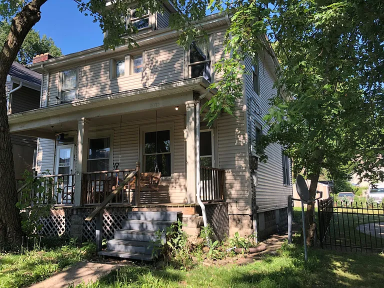 Front elevation on Deming ave