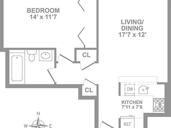 3rd image of 270 W 17th St APT 8A