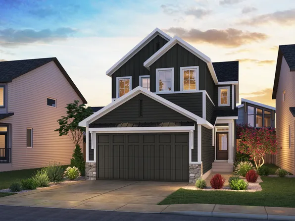 Crimson 24 Plan, Front Garage Single Side Yard at Rockland Park