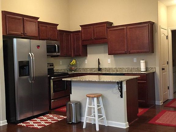 Kitchen: New granite counter top and stainless steel applian
