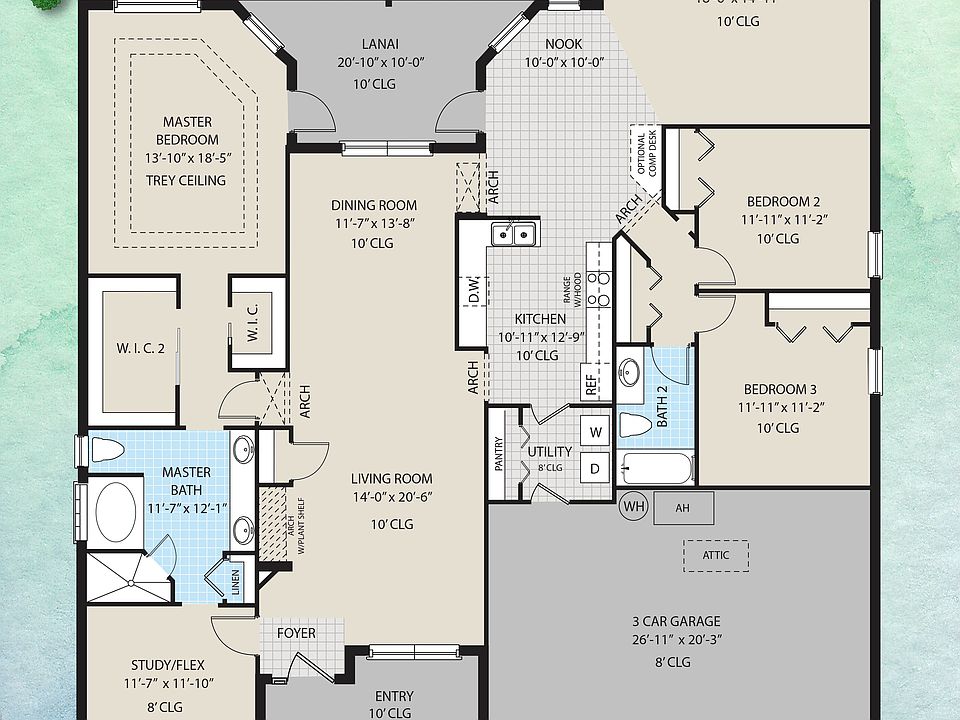 2nd image of 3500 Merritt Dr #F3f2sw