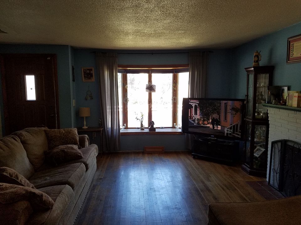 Living room, front door