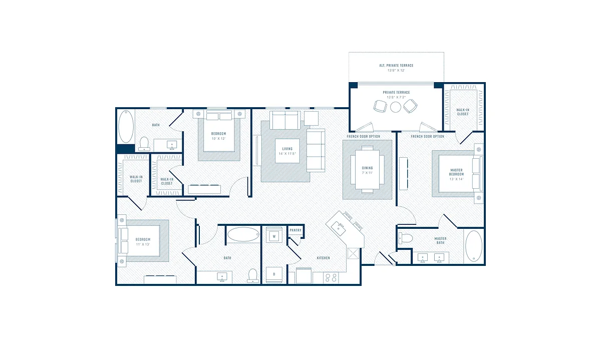 Floor plan C1-Contempo