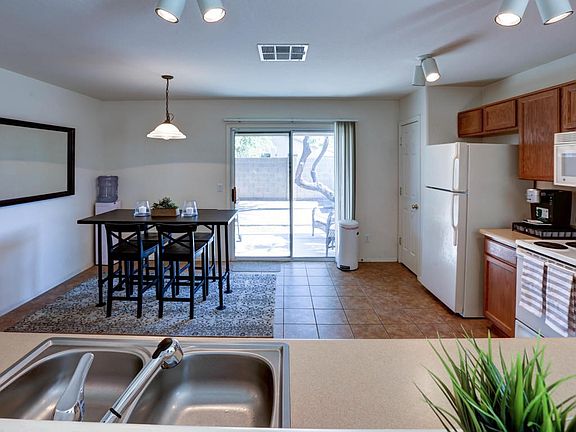 View of Kitchen from Living Room