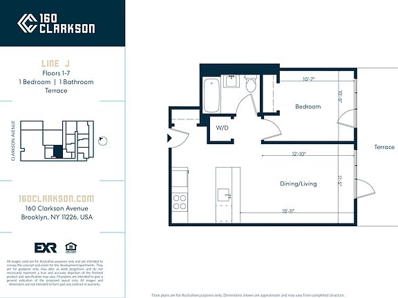 2nd image of 160 Clarkson Ave APT 4J