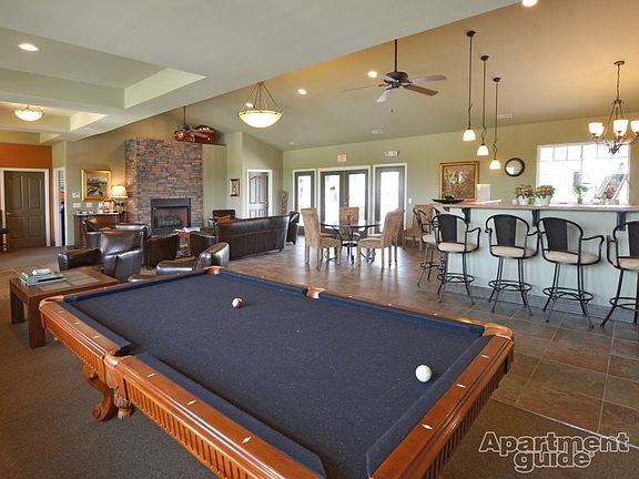 Pool Table in Clubhouse