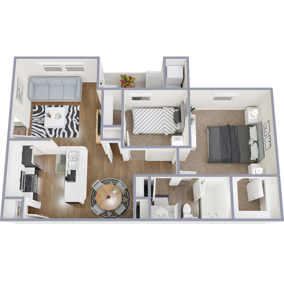 Floor plan B1