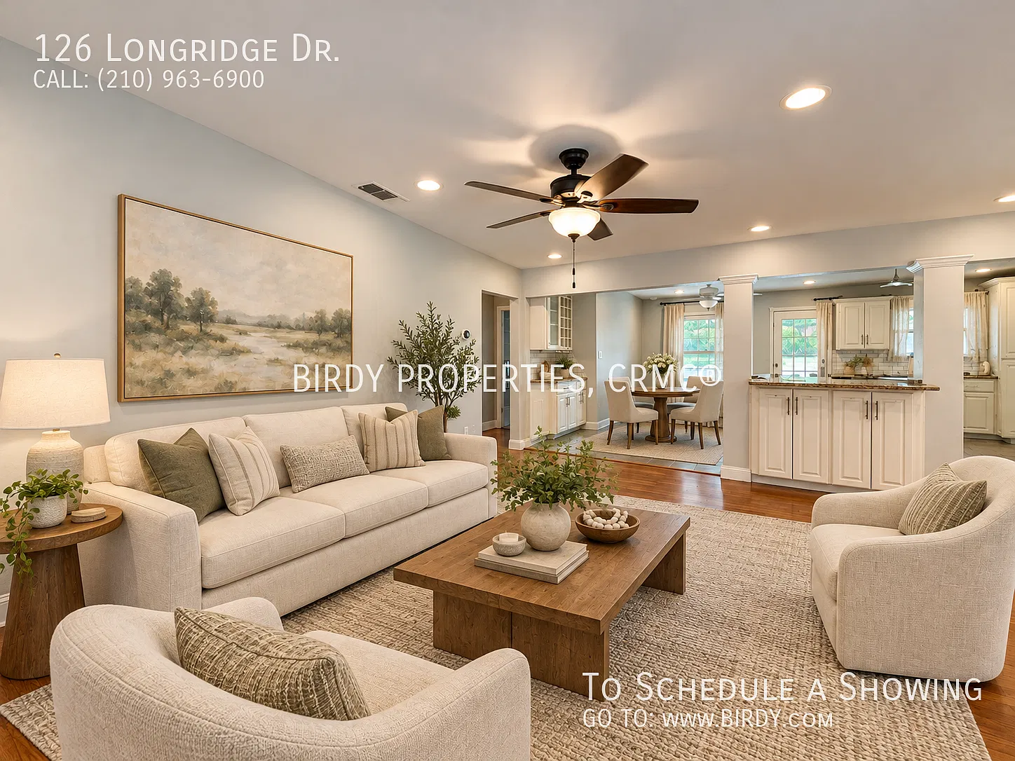 "Charming 3-Bedroom Haven with Granite Finishes at 126 Longridge Dr, San Antonio" — Photo 2