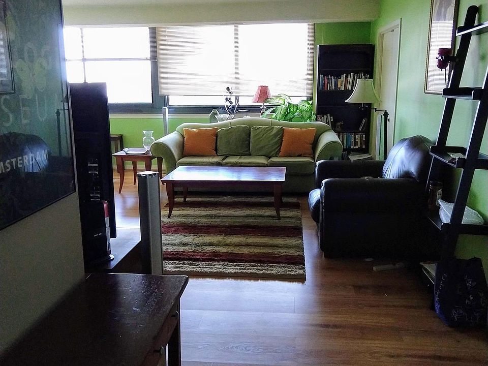 Foyer and living room