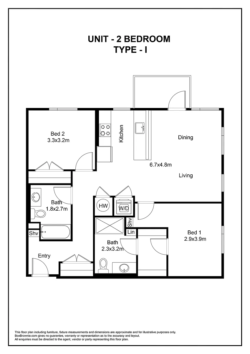 Floor plan I