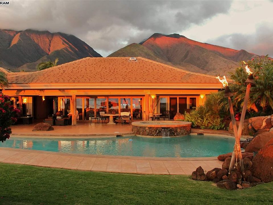 Pool and house from backyard