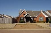 Front view of the home.