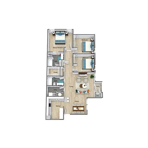Floor plan Belmont