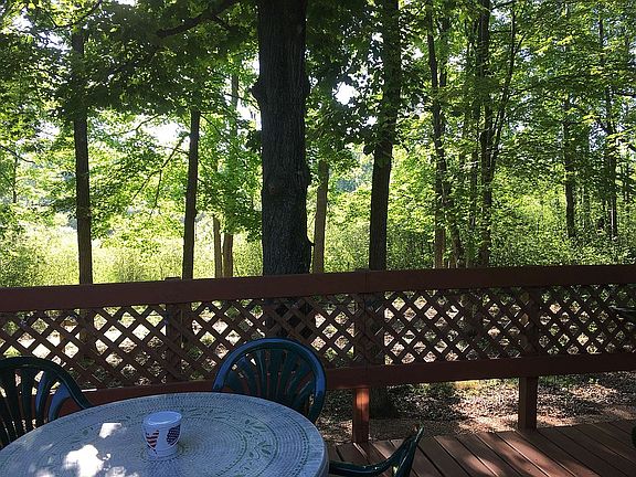 Private Back Deck 